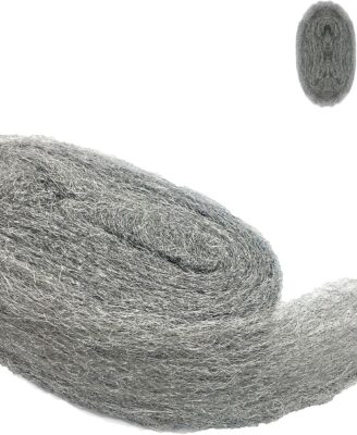 Steel Wool Mice Control, 2 Pack 3" x10 Ft Hole Filler, Gap Blocker, Barrier, Protect Against Animals in Holes Holes, Siding, Pipeline, Vents for Garden, House, Garage